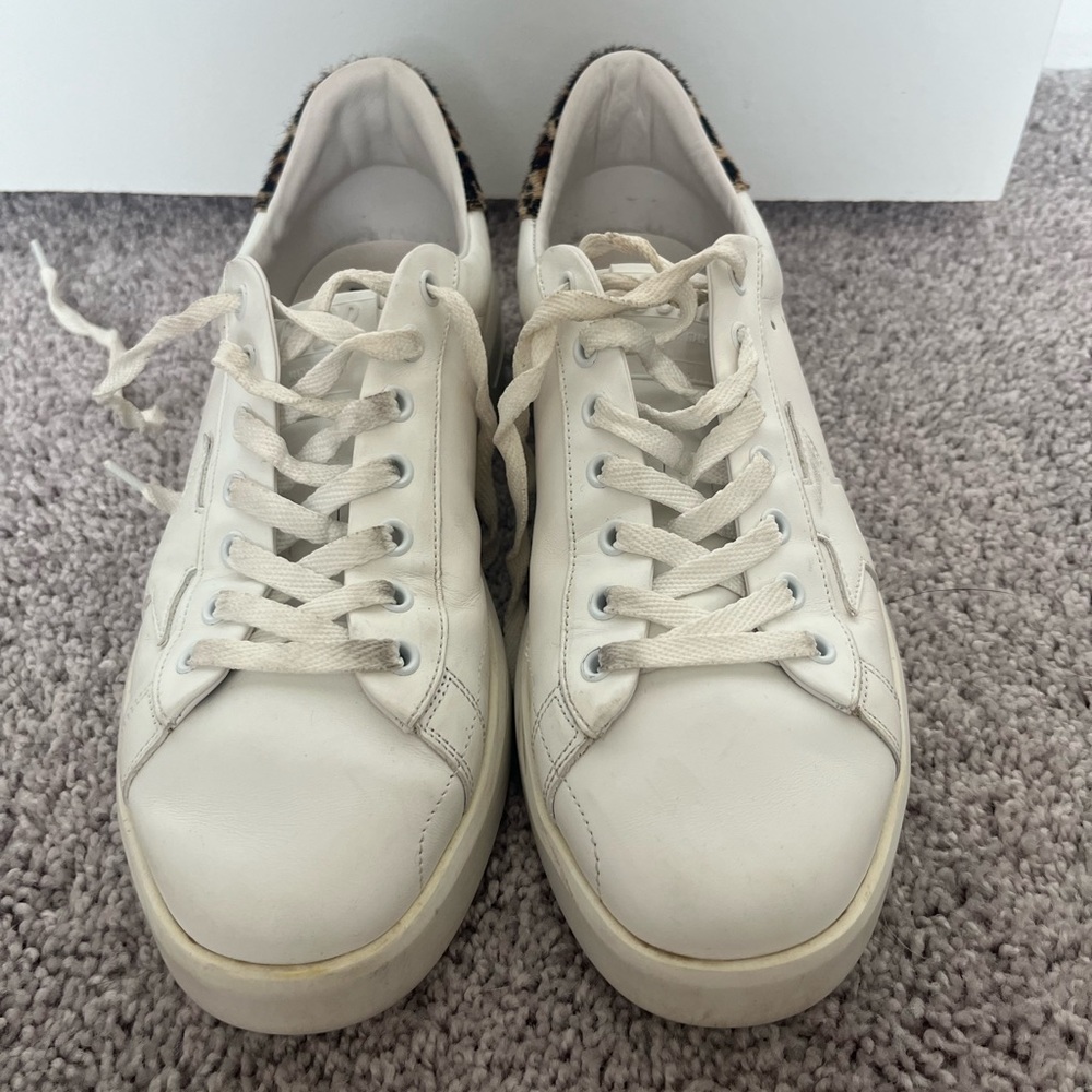 Golden Goode sneakers size 41, purestar with cheetah back heel tab
